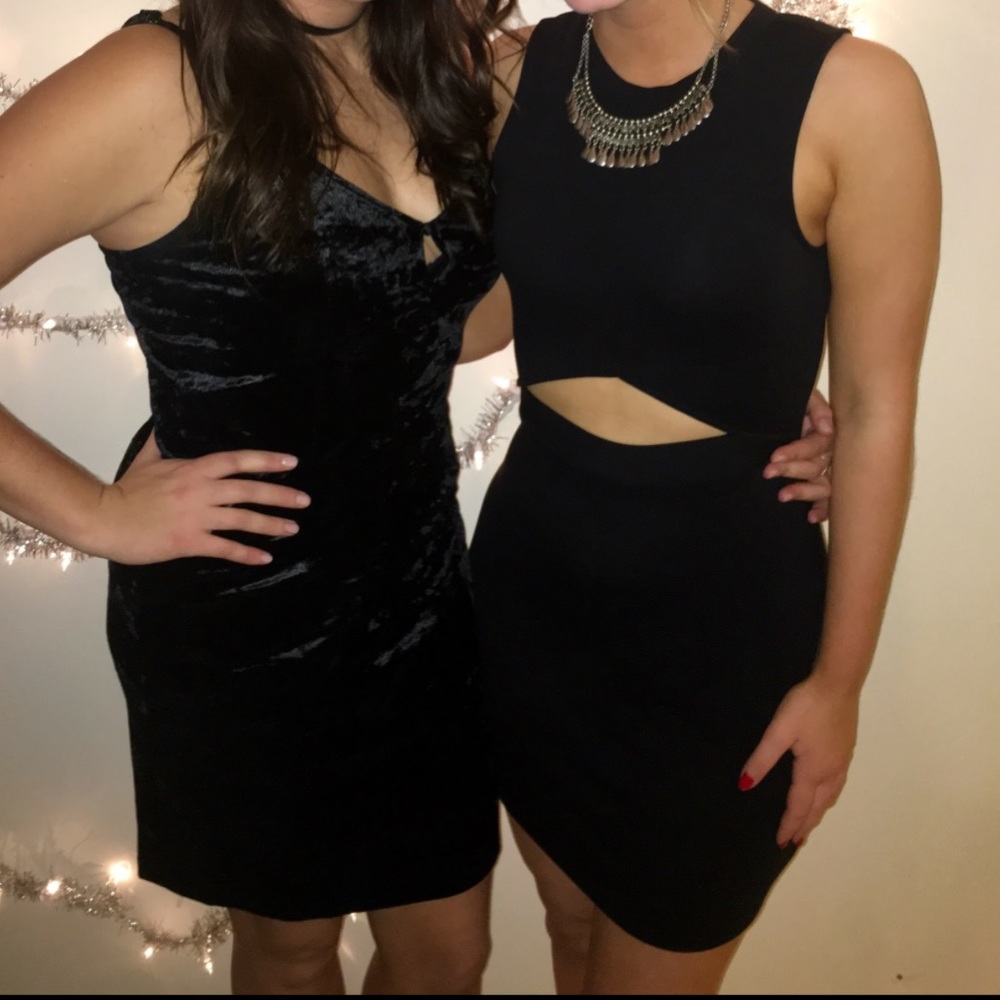 Black Cutout Express Dress